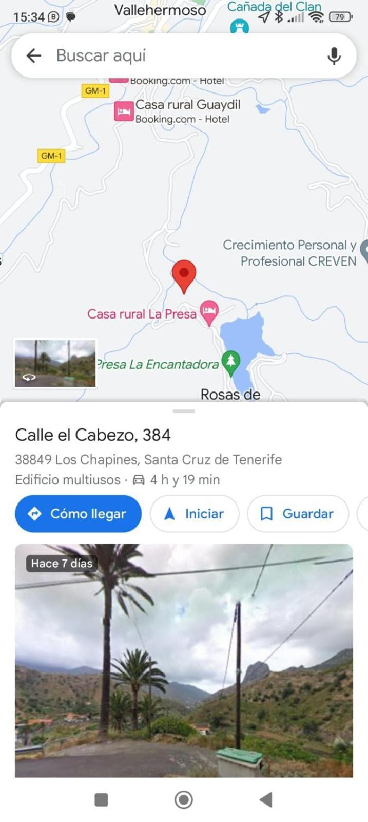 El Cabezo Valle Hermoso Vallehermoso Exterior foto